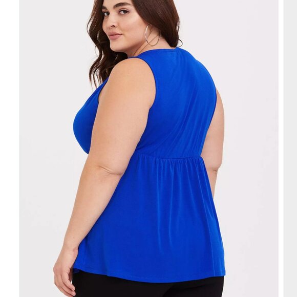 Torrid peplum top size 0 - Picture 3 of 3